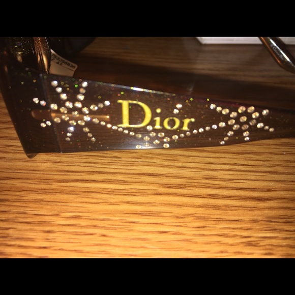 NEW DIOR 💯% authentic SPIDIOR crystal sunglasses - Picture 3 of 8